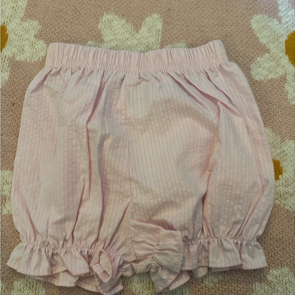 Pink Ruffled Kids Bloomers